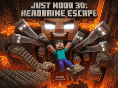 Spel Just Noob 3D: Herobrine Escape