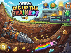 Spel Obby: Dig Up The Brainrot!