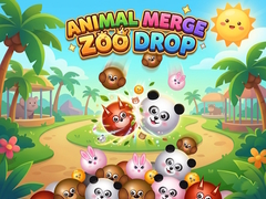 Spel Animal Merge Zoo Drop