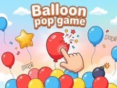 Spel Balloon pop game