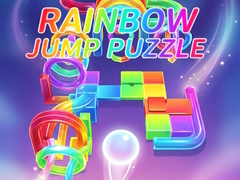 Spel Rainbow Jump Puzzle