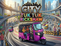Spel City Tuk Tuk Rickshaw