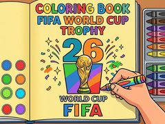 Spel Coloring Book: FIFA World Cup Trophy