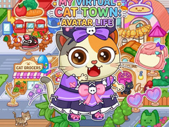 Spel My Virtual Cat Town: Avatar Life 
