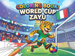 Spel Coloring Book: World Cup Zayu