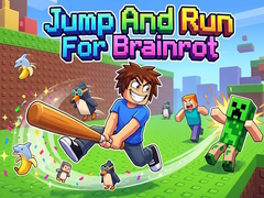 Spel Jump And Run For Brainrot