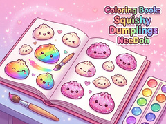 Spel Coloring Book: Squishy Dumplings NeeDoh