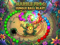 Spel Marble Frog: Jungle Ball Blast