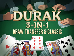 Spel Durak 3-in-1: Draw Transfer & Classic