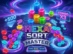 Spel Hexa Sort Master