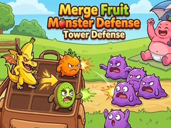 Spel Merge Fruit Monster Defense Tower Defense