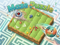 Spel Maze Puzzle