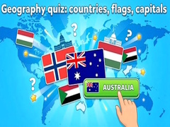 Spel Geography quiz: countries, flags, capitals