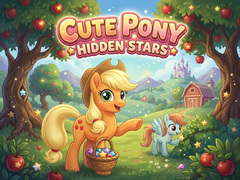Spel Cute Pony: Hidden Stars