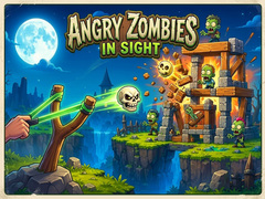 Spel Angry Zombies in Sight