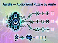 Spel Aurdle — Audio Word Puzzle by Auzle