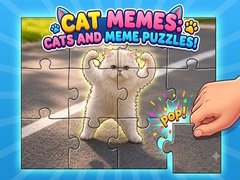 Spel Cat Memes: Cats and Meme Puzzles!