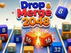 Spel Drop & Merge 2048