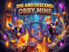 Spel Dig and Descend: Obby Mine