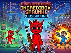 Spel Pixelated Game Incredibox Sprunki Playground