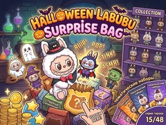 Spel Halloween Labubu Surprise Bag