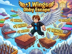 Spel +1 Wings Obby Escape