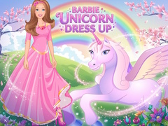 Spel Barbie unicorn dress up