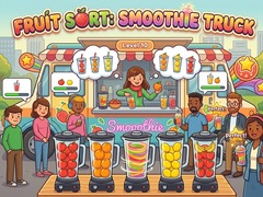 Spel Fruit Sort: Smoothie Truck