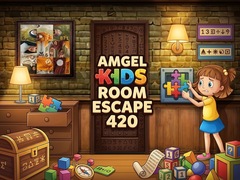 Spel Amgel Kids Room Escape 420