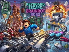 Spel Keyboard Escape: Brainrot Boss 