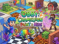 Spel Obby: Chameleon - Paint & Hide