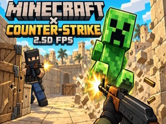 Spel Minecraft Counter Strike: 2.5D FPS