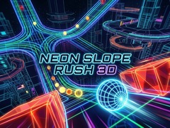 Spel Neon Slope Rush 3D