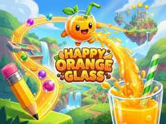 Spel Happy Orange Glass