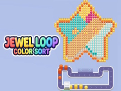 Spel Jewel Loop Color Sort
