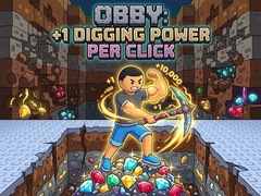 Spel Obby: +1 Digging Power per Click