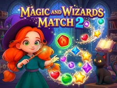Spel Magic & Wizards Match 2