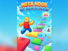 Spel Mega Noob Sky Obby: 50 Stages