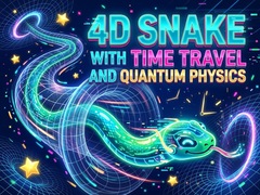 Spel 4D Snake with Time travel and Quantum Physics