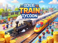 Spel Idle Train Empire Tycoon