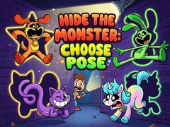 Spel Hide the Monster: Choose Pose
