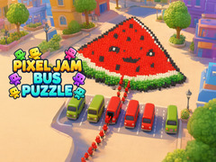 Spel Pixel Jam Bus Puzzle: Color Sort
