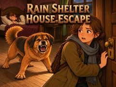 Spel Rain Shelter House Escape