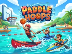 Spel Paddle Hoops