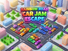 Spel Rainbow Road Car Jam Escape