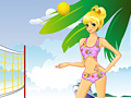 Spel Beach Volleyball Girl Show